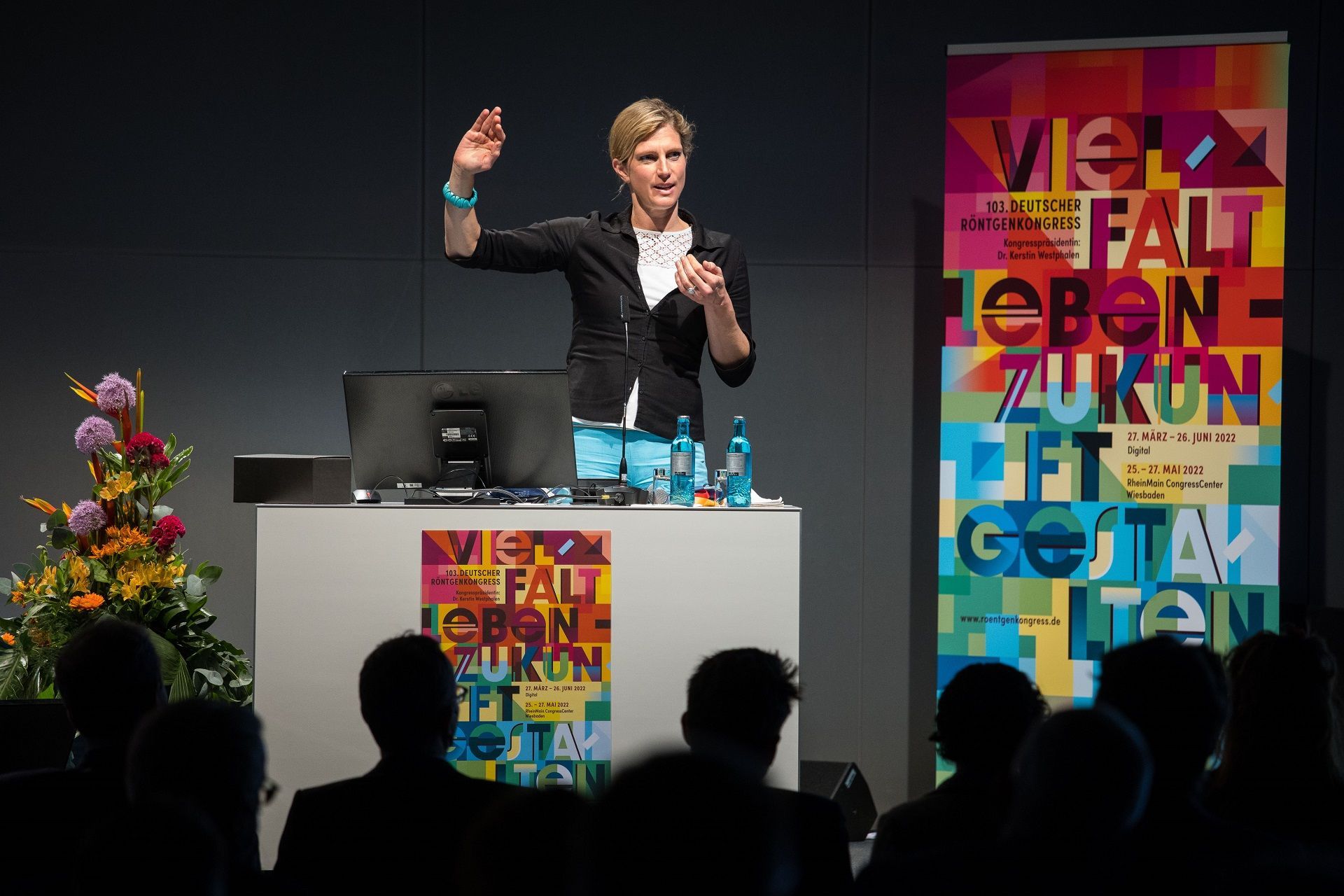 Vortrag einer Referentin beim Deutschen Röntgenkongress 2022: Close-Up