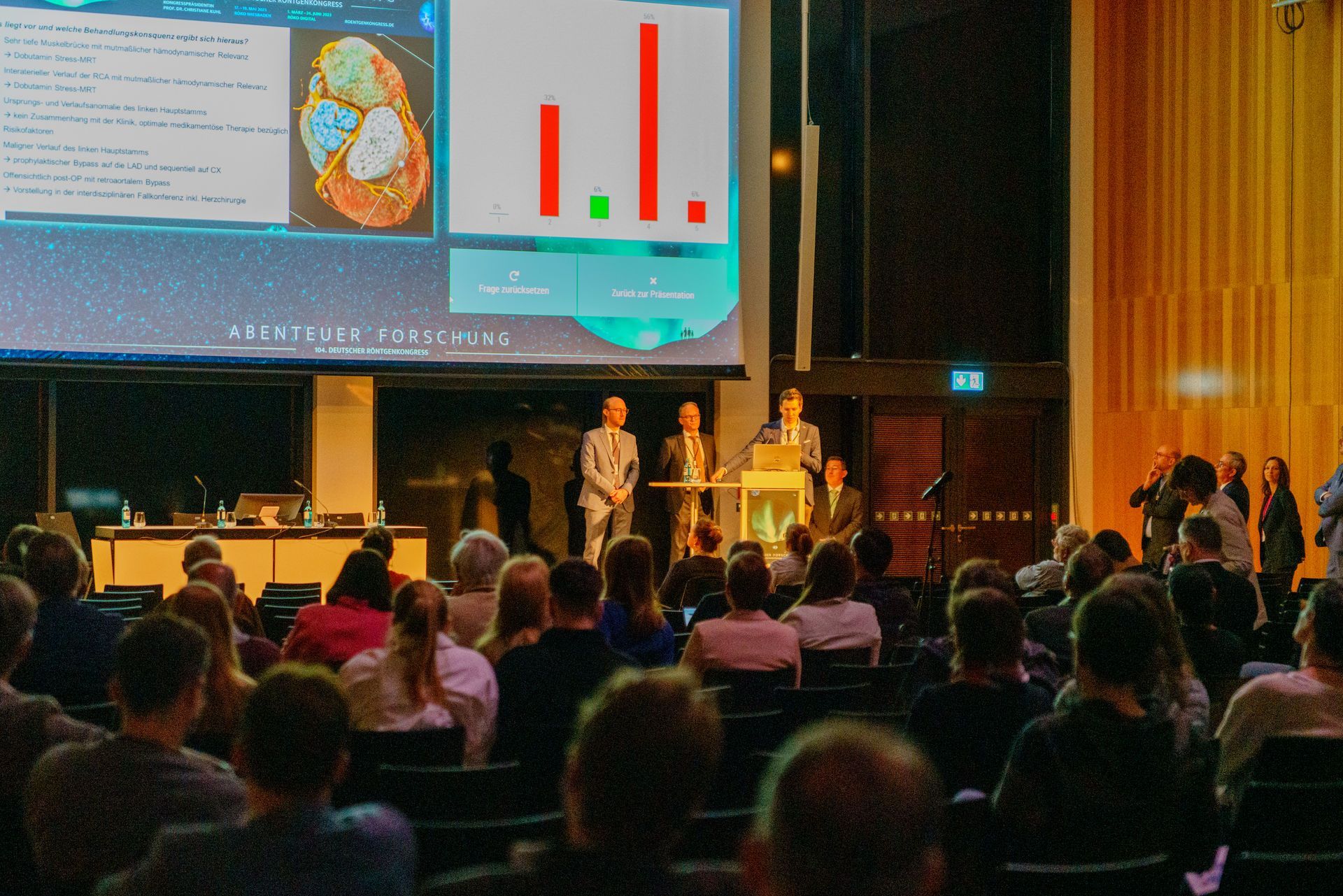 Vortrag beim Deutschen Röntgenkongress 2023: Weitwinkel von hinten