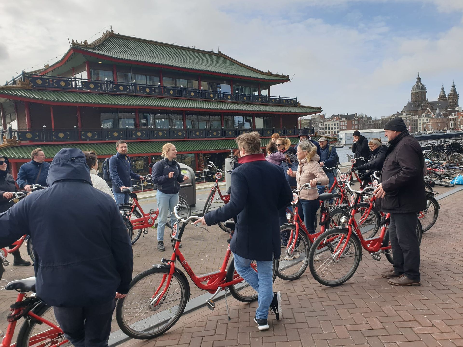 KUKM Teamevent: Fahrradtour in Amsterdam