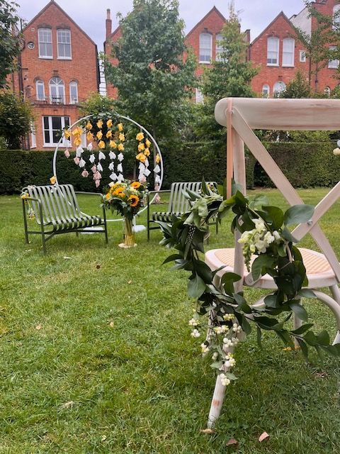 Naming ceremony North West London with Sound Bath