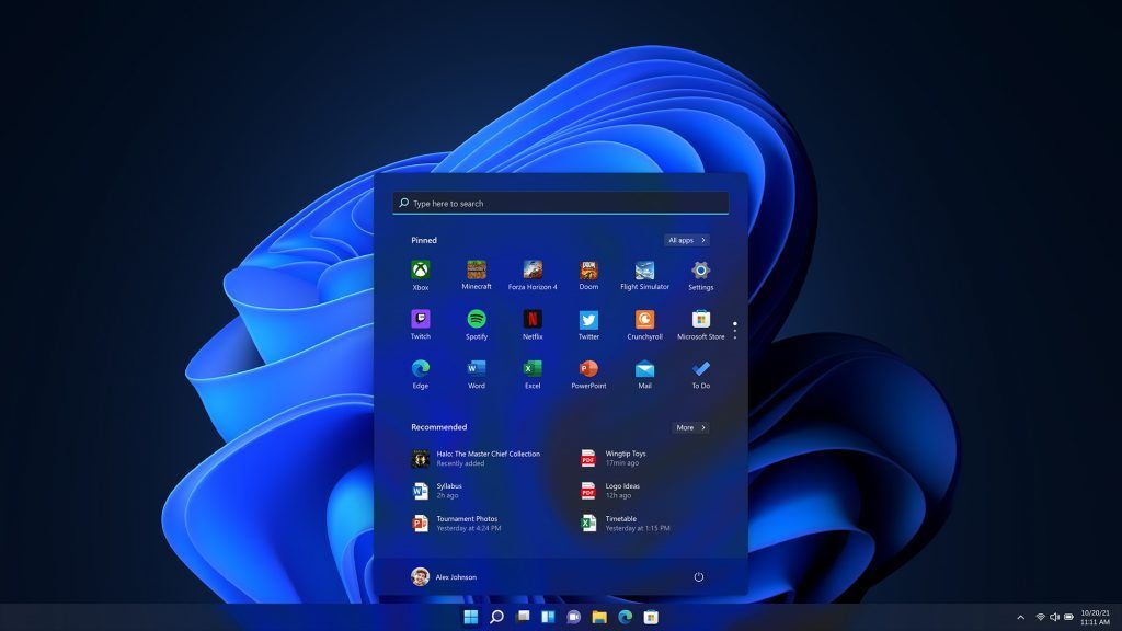 A computer screen with a bunch of icons on it
