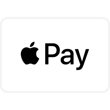 Apple Pay logo on a white background