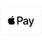 Apple Pay logo on a white background