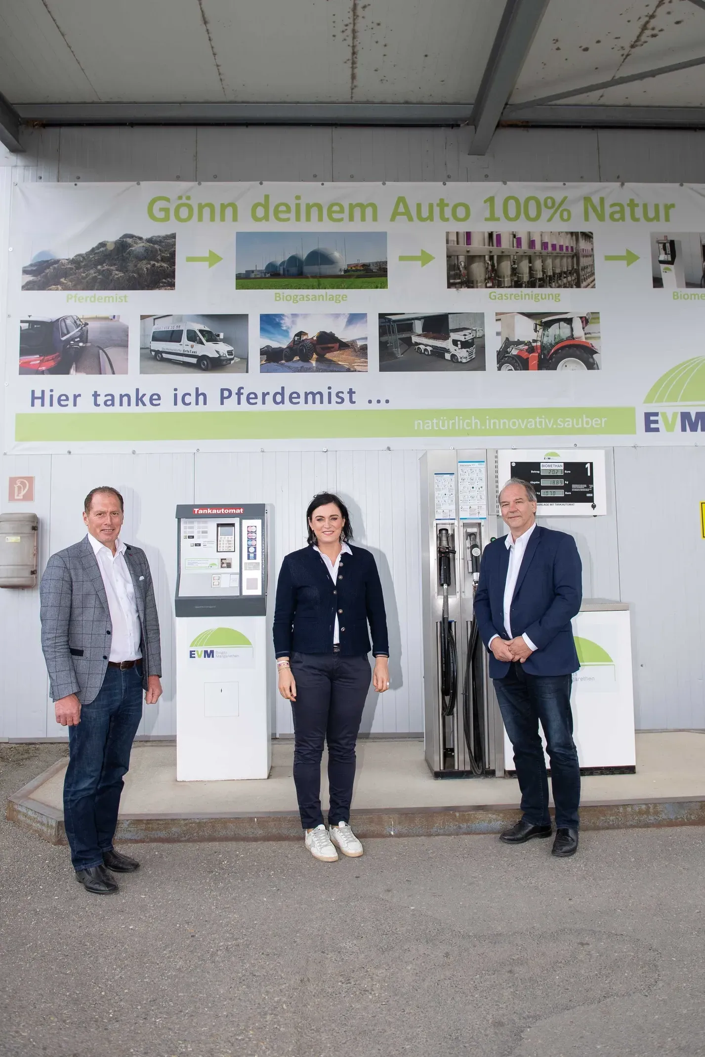 Ministerin Köstinger bei EVM