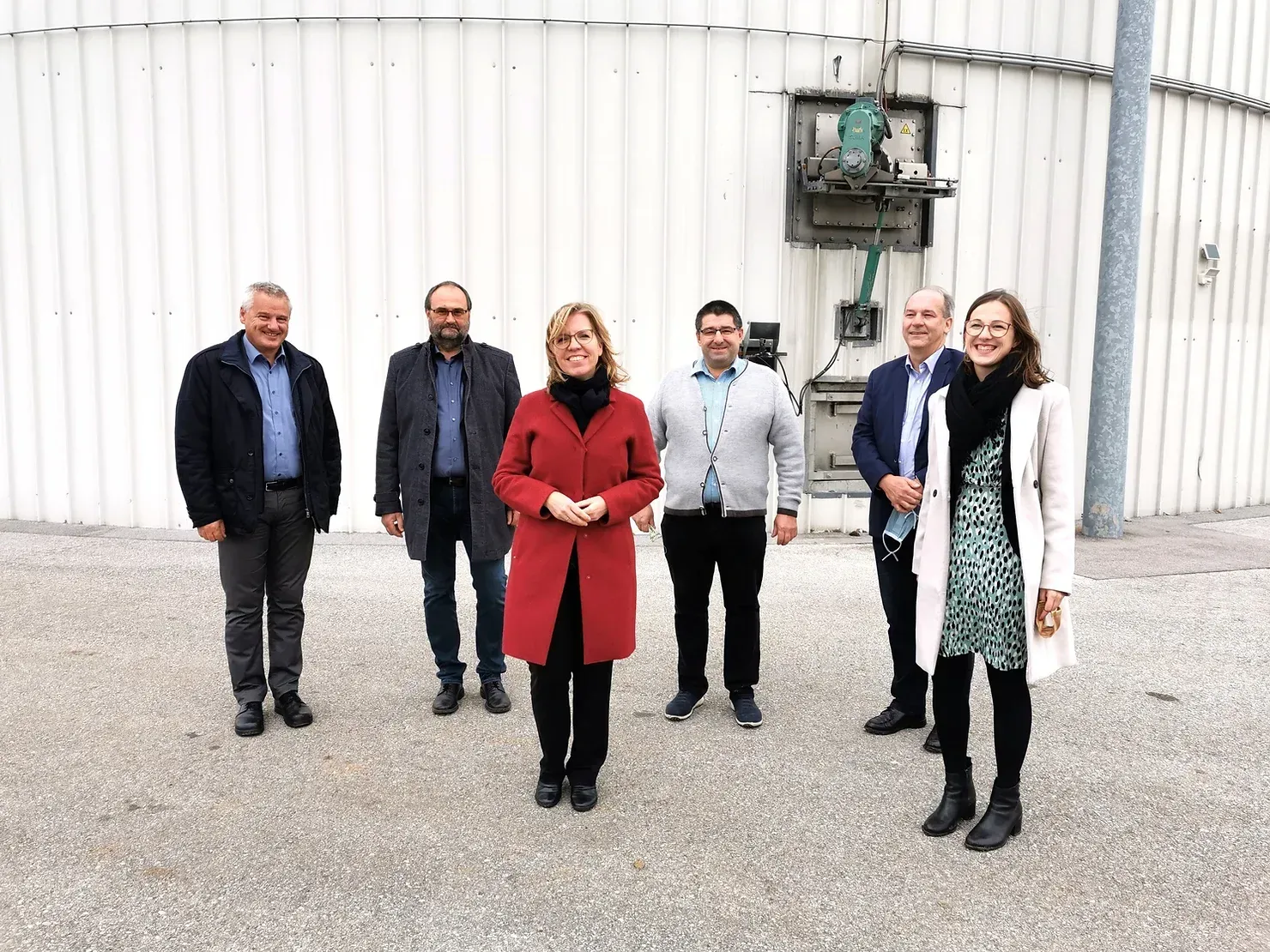 Ministerin Leonore Gewessler bei EVM