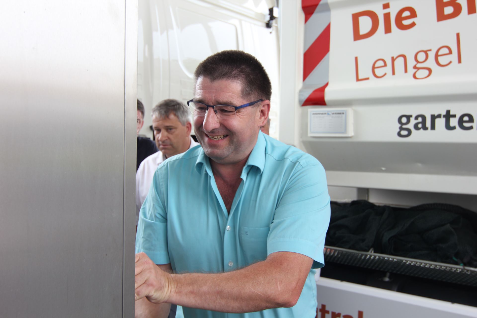 Herr Schwarz bei EVM