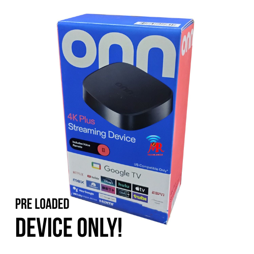 ONN 4K Plus Streaming Device  by Walmart. DEVICE ONLY