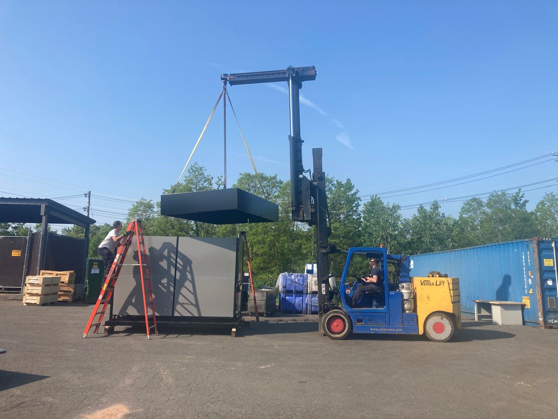 crane and crating services Maine & New Hampshire