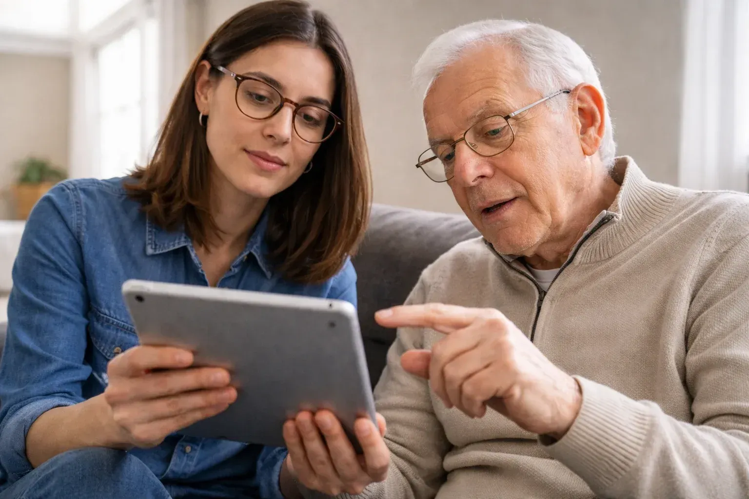 Une femme sourit à une fille qui joue avec un jouet de correspondance des couleurs à une table ; elles sont dans une salle de sport.