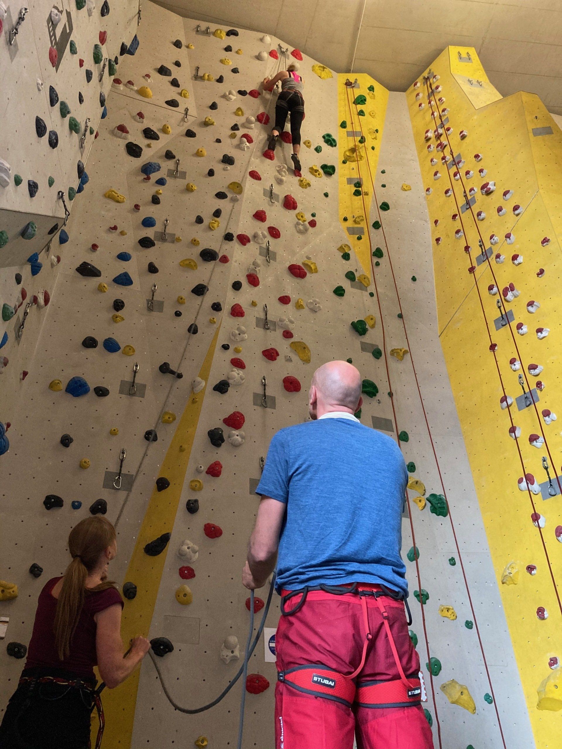 Schnupperklettern, Kletterzentrum München Nord Freimann