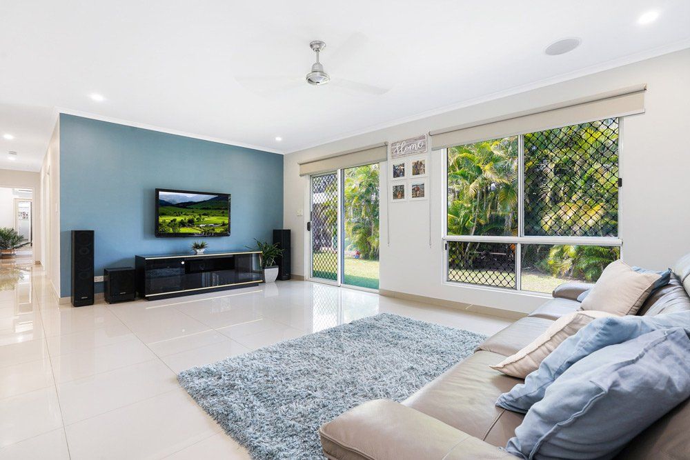 Modern Living Room With Television — Coastline Installations In Emu Park, QLD