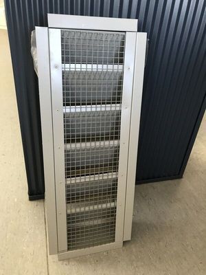 Rectangular, Metal, Silver-framed Vent With a Wire Mesh Covering — R&M Sheetmetal Nowra Metal Roofing in South Nowra, NSW