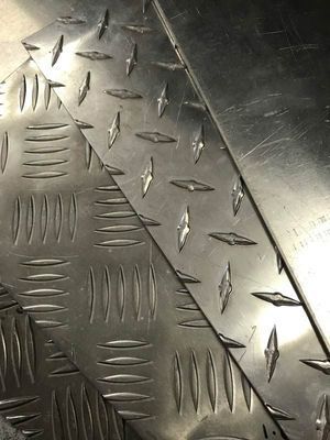 Three Sheets of Aluminum Diamond Plate Metal — R&M Sheetmetal Nowra Metal Roofing in South Nowra, NSW