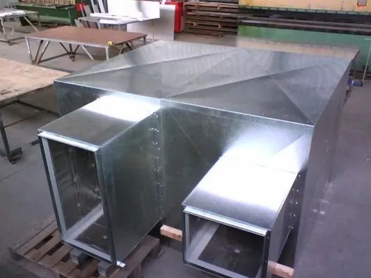 Large Rectangular Metal HVAC Ductwork — R&M Sheetmetal Nowra Metal Roofing in South Nowra, NSW
