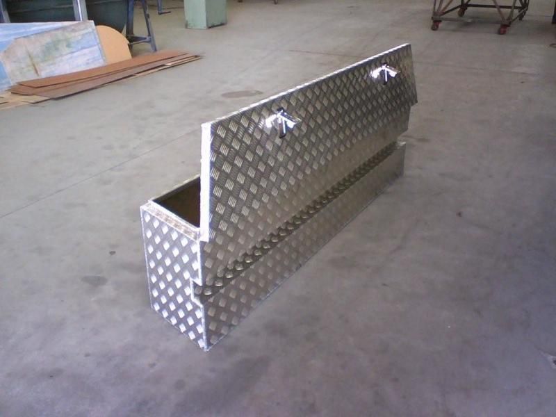 A Metal Box with The Lid Open Is Sitting on The Floor — R&M Sheetmetal Nowra Metal Roofing in South Nowra, NSW