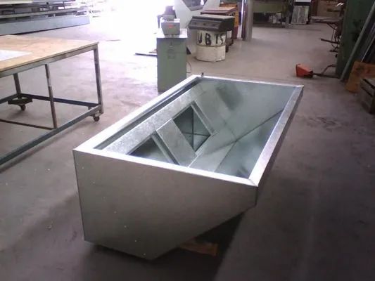 Large Rectangular Metal Container — R&M Sheetmetal Nowra Metal Roofing in South Nowra, NSW