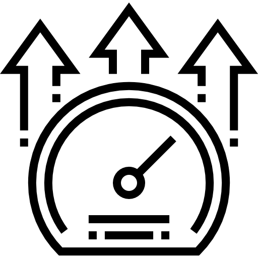 icon geschwindigkeit nach vorne