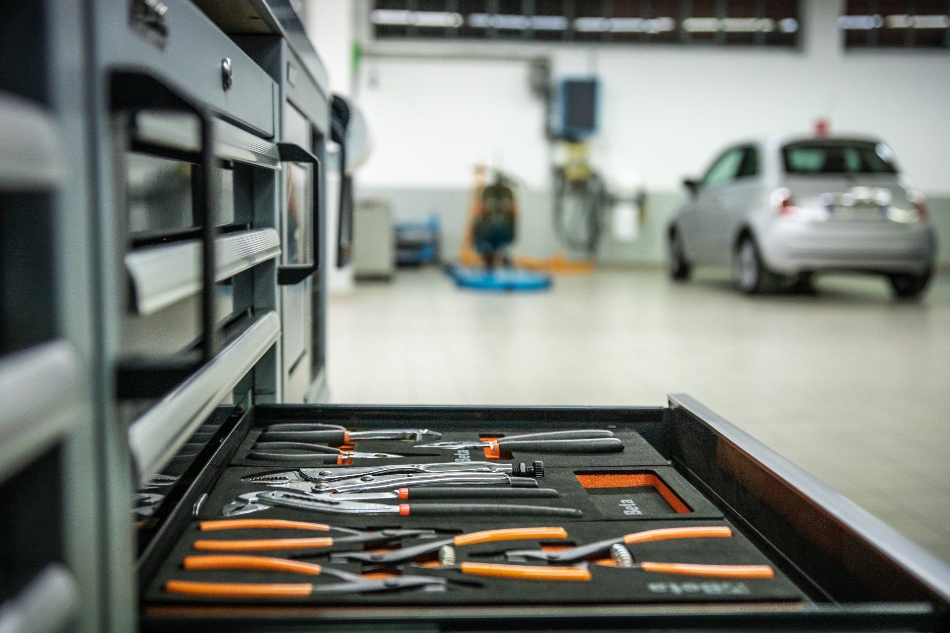 interno della carrozzeria