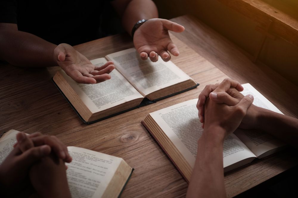 People in a Bible Study