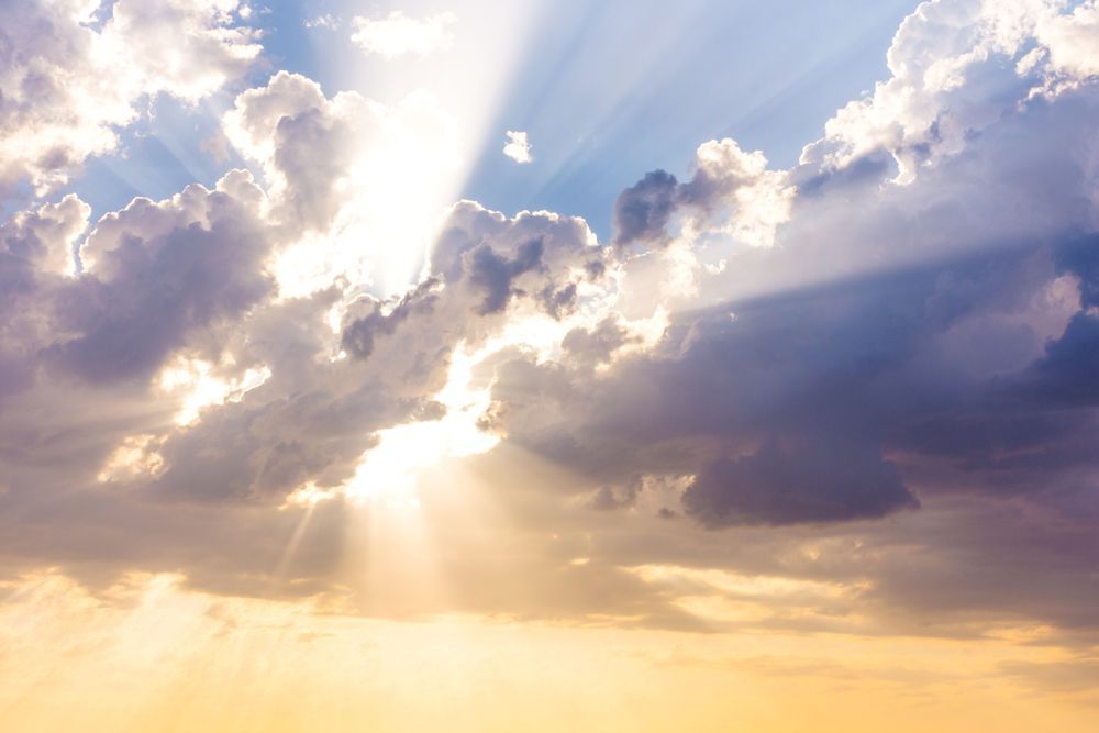 Sky With a Bright Light