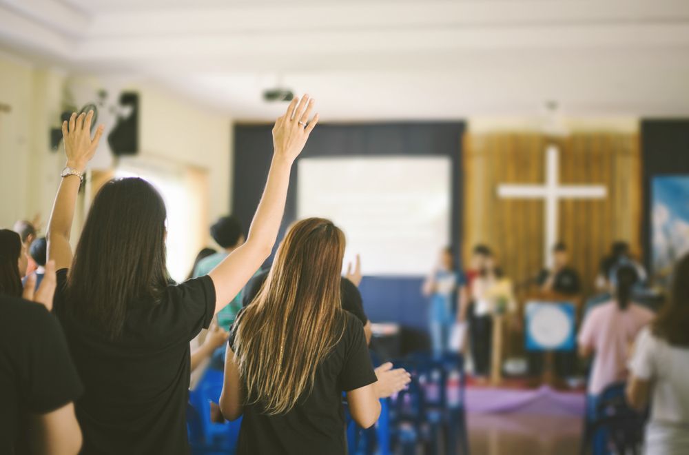 People Doing Praise and Worship