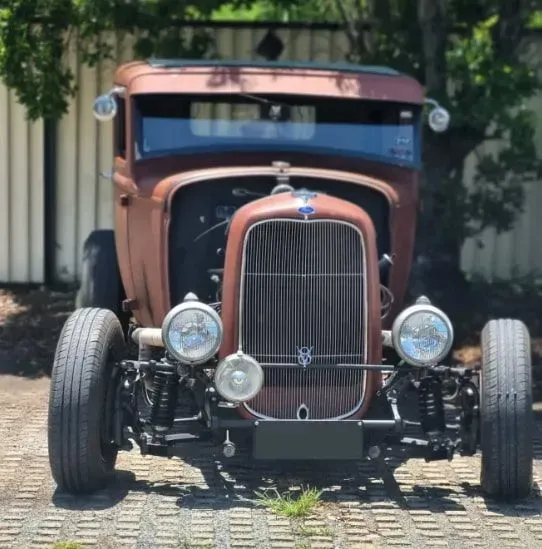 Rusty Brown Vintage — BJM Mechanical Mufflers & Tyres in Pimpama, QLD