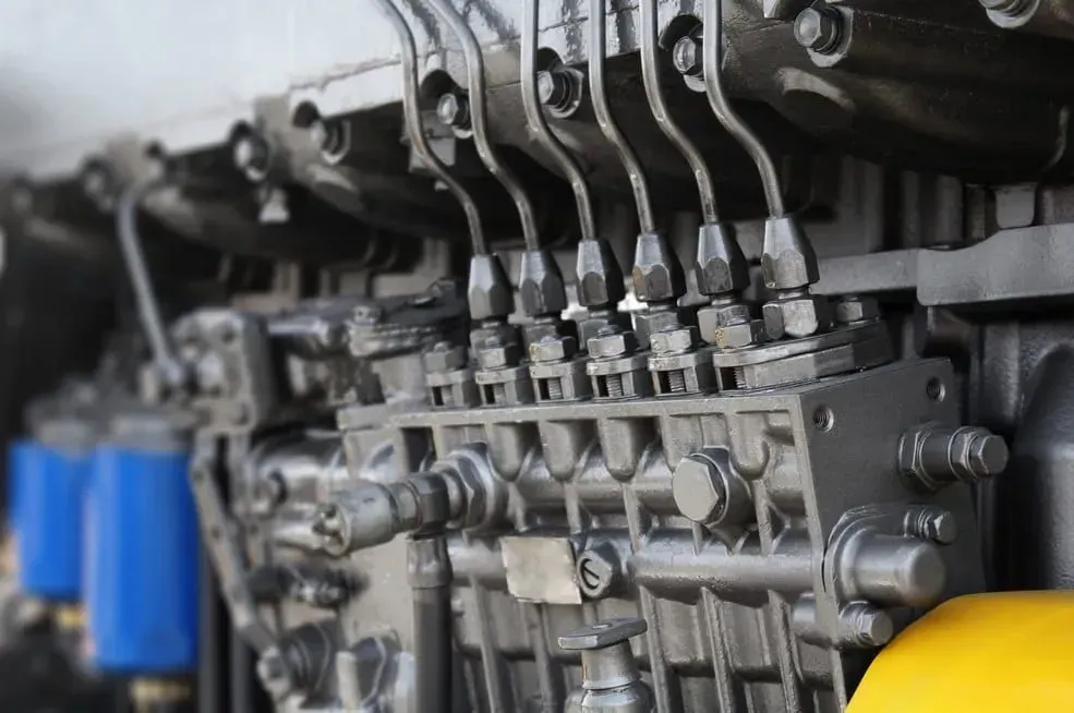 Close-up of Industrial Machinery — BJM Mechanical Mufflers & Tyres in Oxenford, QLD