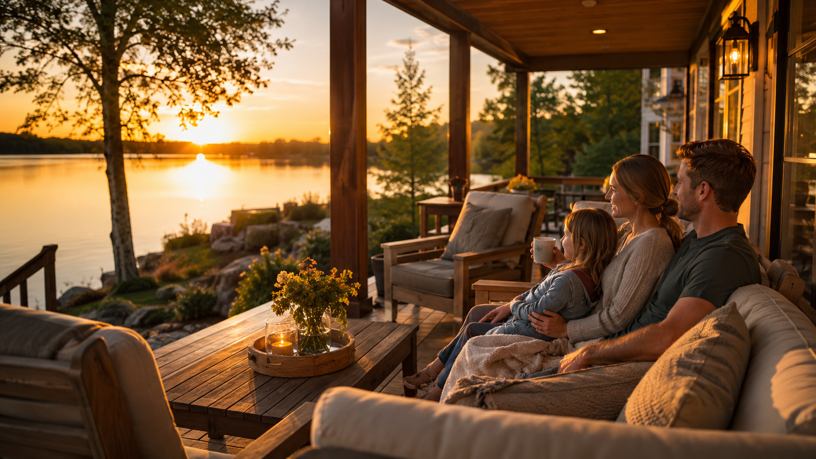 lake house rentals near Carrollton GA for summer family vacations