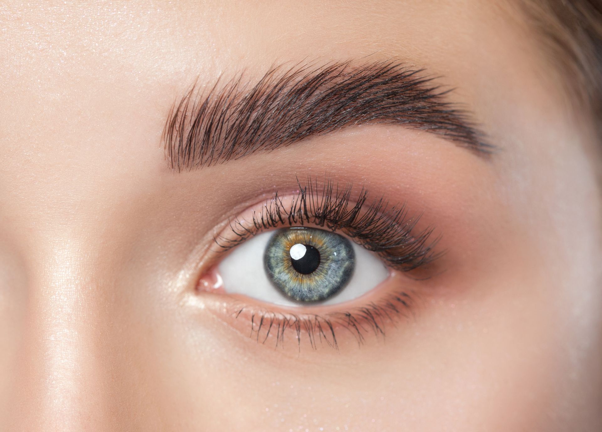 Close Up Look of Woman's Eye
