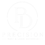 Precision Logistics logo with faint circular PB monogram and company name underneath