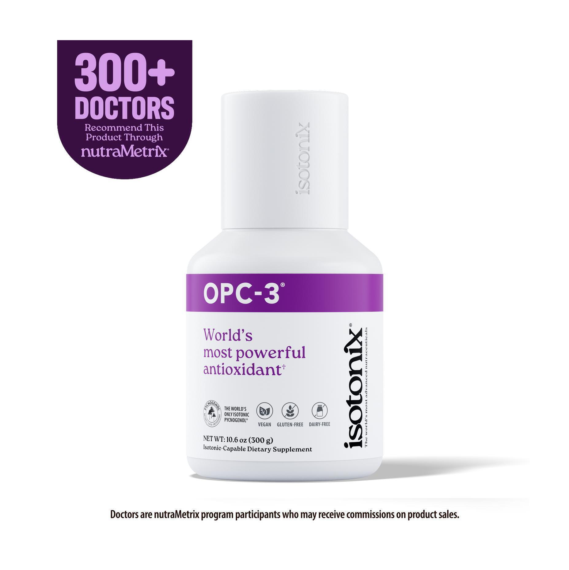 Isotonix OPC-3 daily antioxidant supplement for adults and children ages 4+