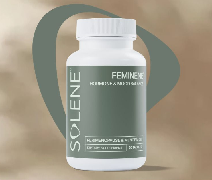 Solene Feminene Hormone & Mood Balance dietary supplement for women's wellness