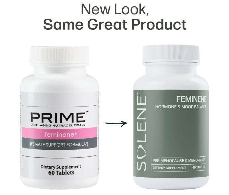 Solene Feminene Hormone & Mood Balance dietary supplement for women's wellness