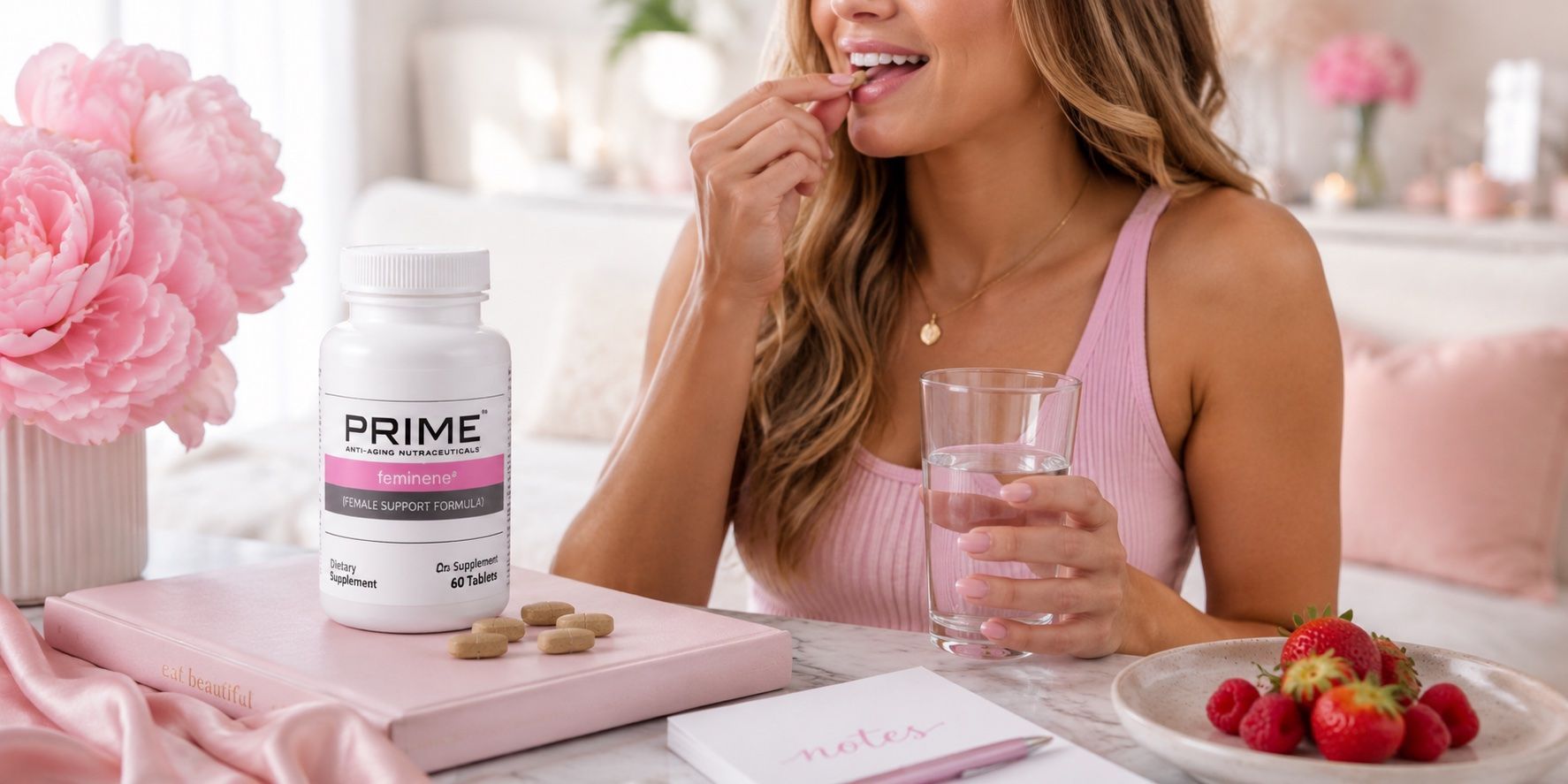 Solene Feminene Hormone & Mood Balance supplement for women seeking nutritional support during perimenopause