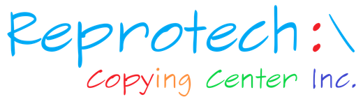 Reprotech logo in blue, red, orange, and green text: 