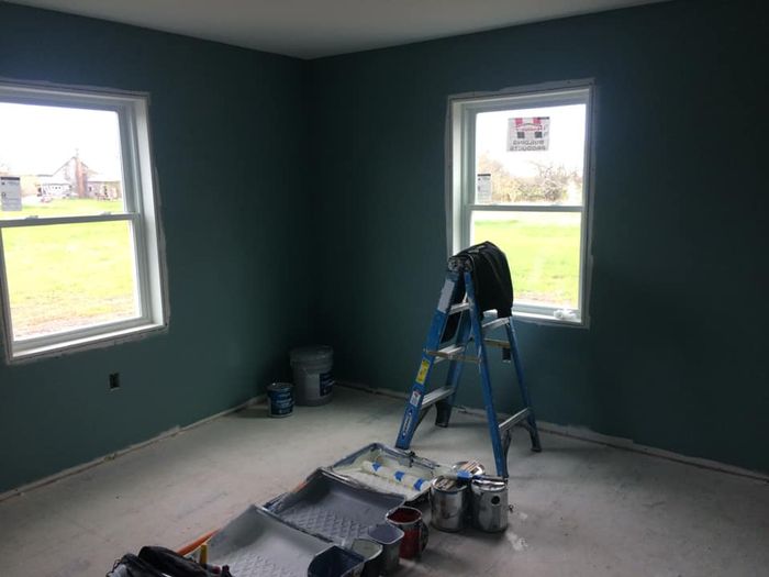 Blue Room Residential Painting