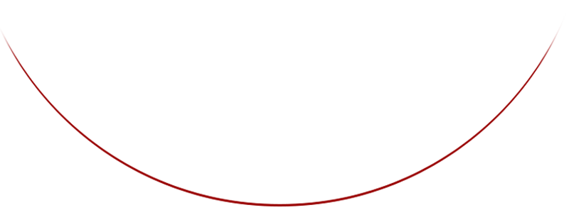 A brown curved line against a white background.