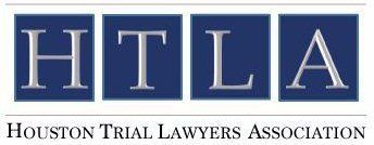 The logo for the houston trial lawyers association