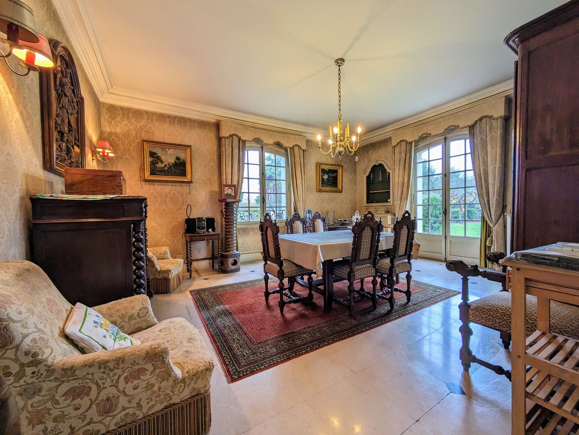 Villa Odos, Maison Odos, Maison avec piscine Odos, Maison style château Odos, Immobilier Soumoulou, Immo64 Soumoulou 