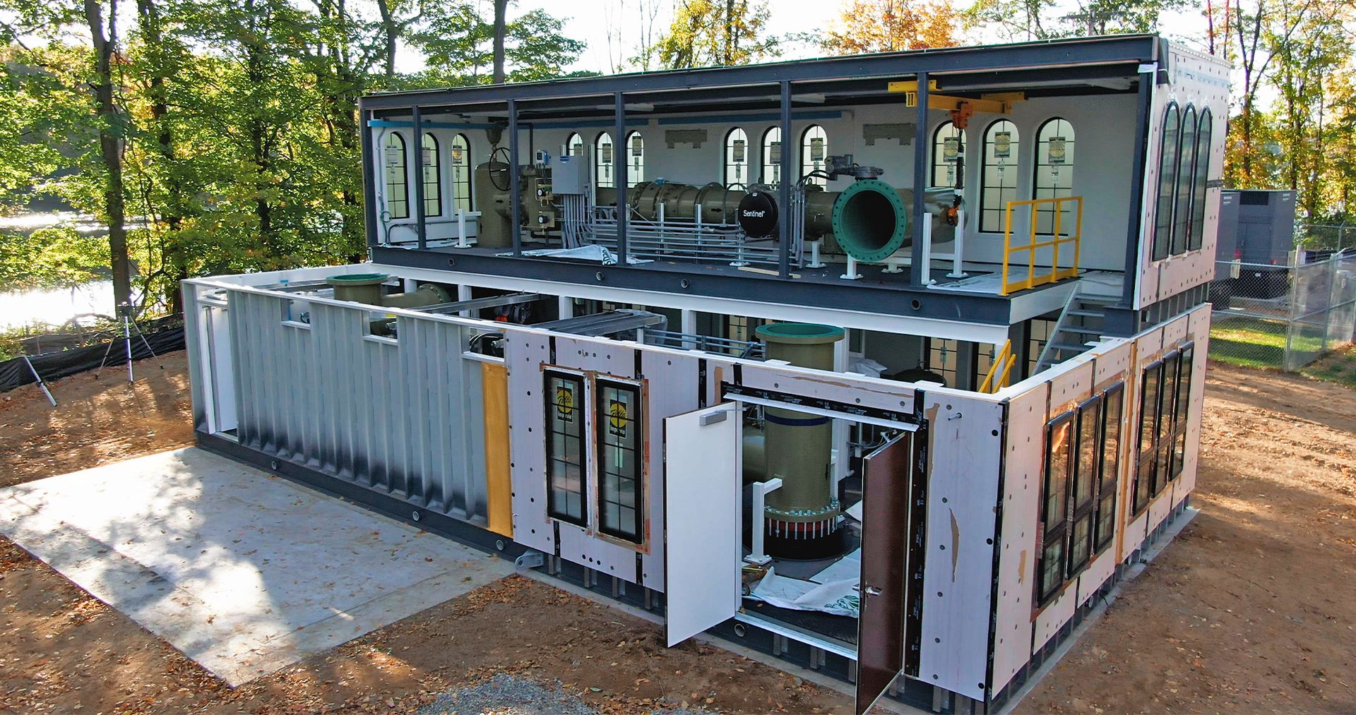 Raw & Re-use Water Pump Station Manufacturer