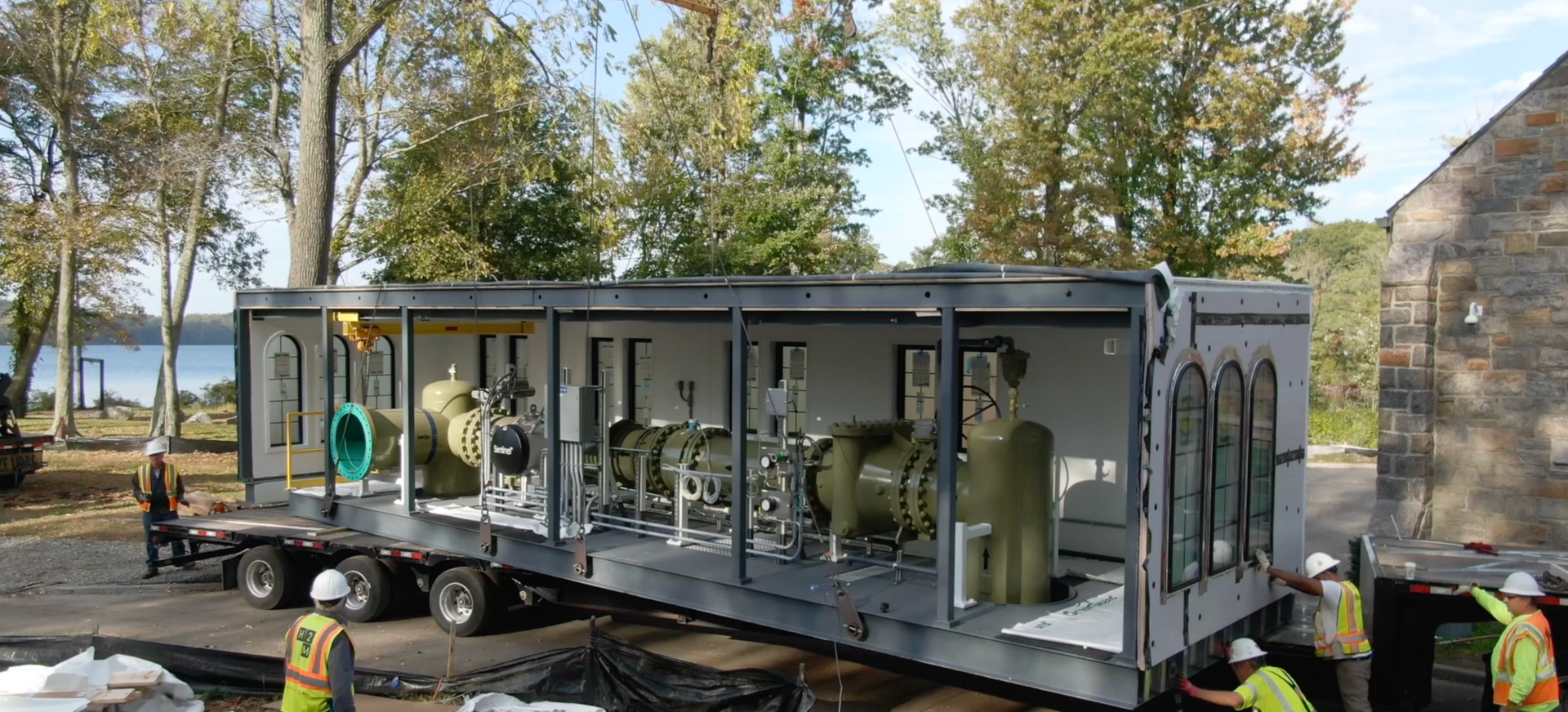 Raw & Re-use Water Pump Station Manufacturer