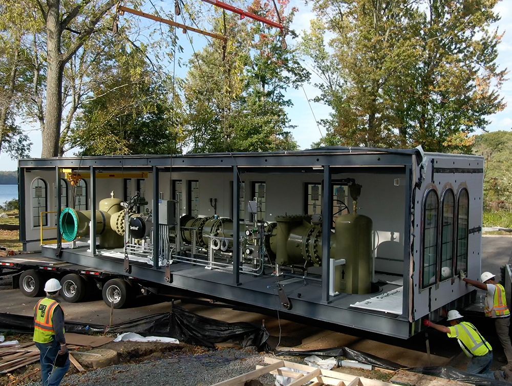 Rye Lake New York Pump Station Shipment