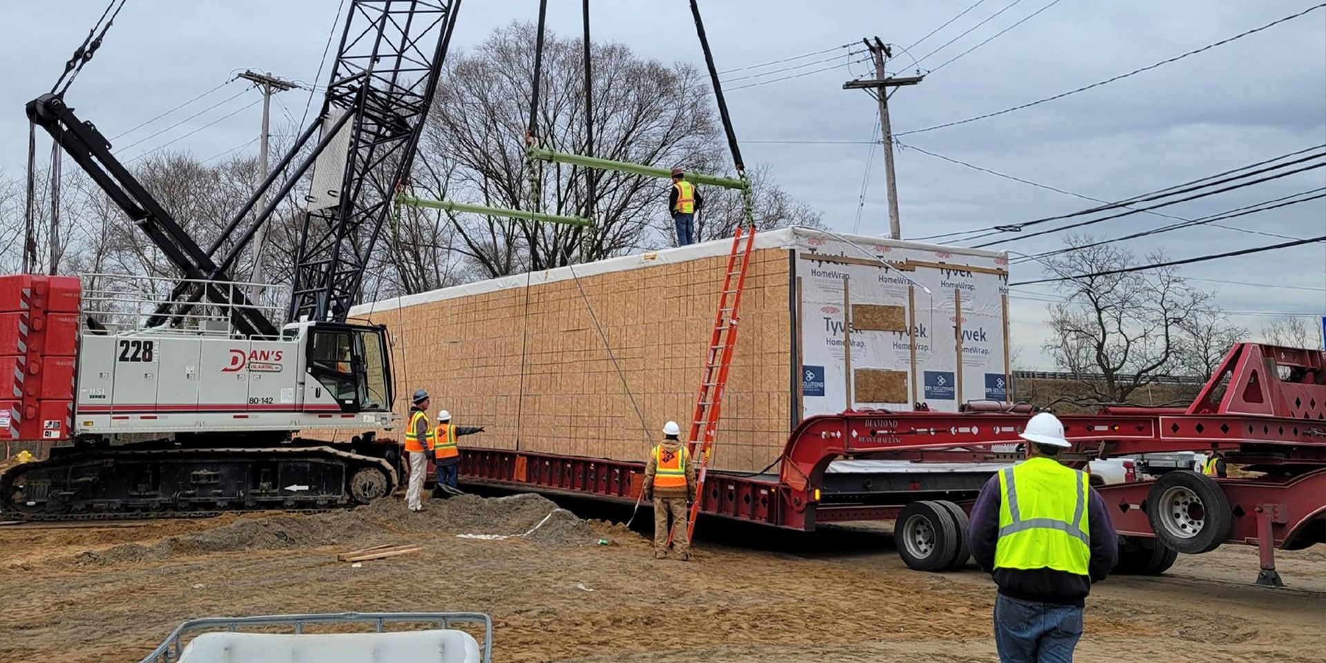 Shelby Township Booster Pump Station Transportation Truck