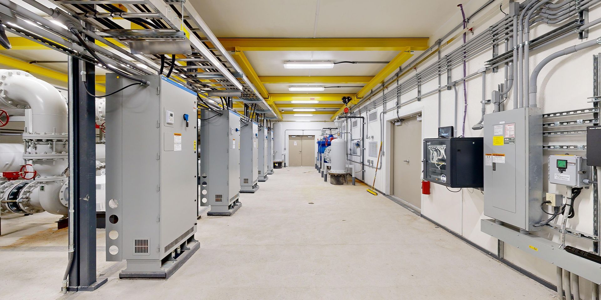 Shelby Township Booster Pump Station Interior 1