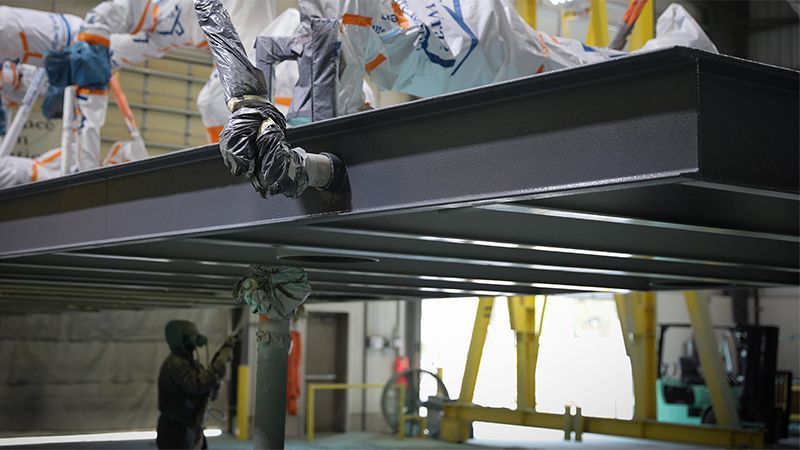 Skid Coating and Painting