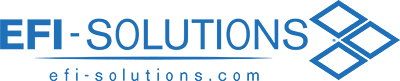 EFI Company Logo Blue