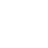 White square on a black background, partly cropped in the lower-left corner