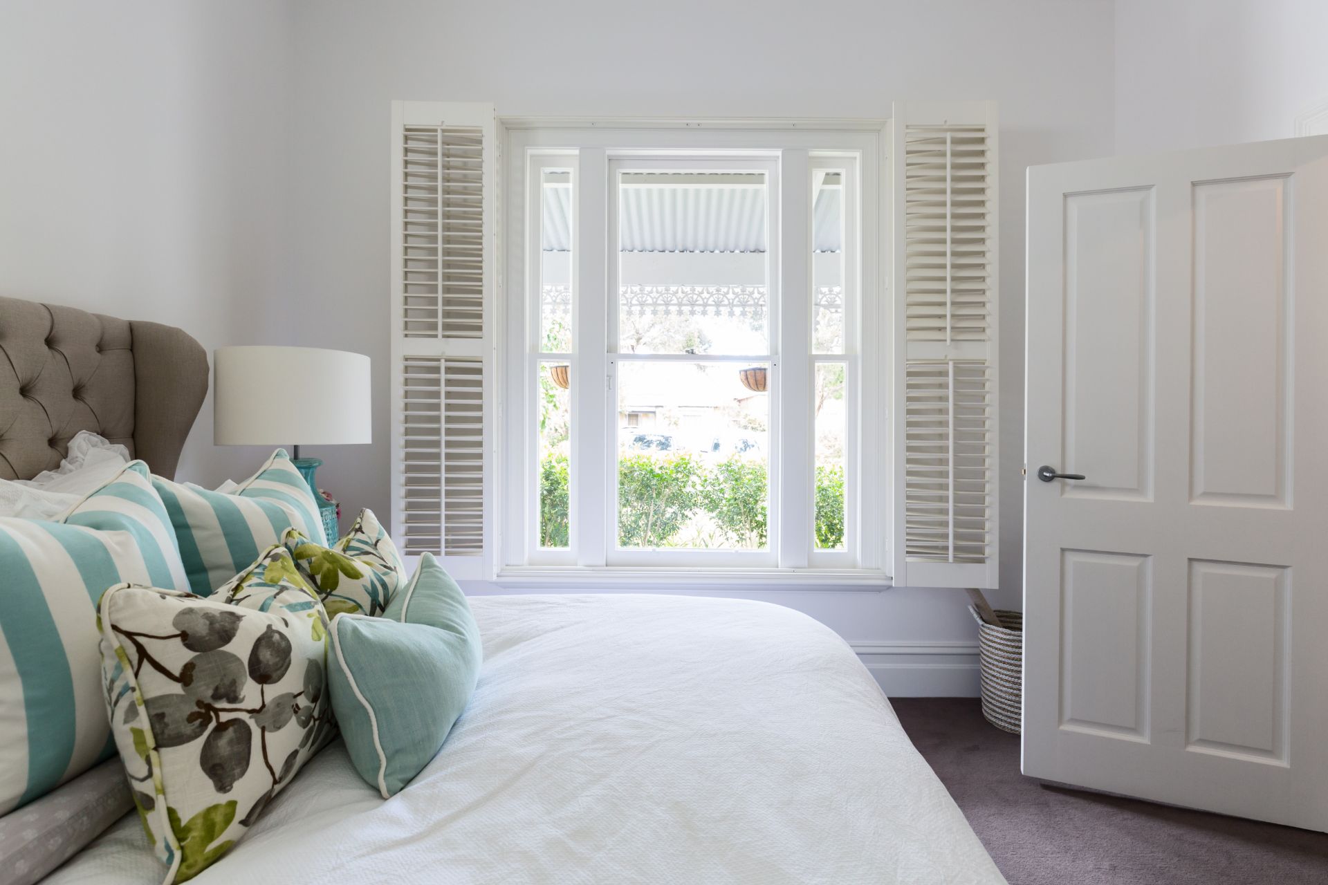 Bedroom shutters