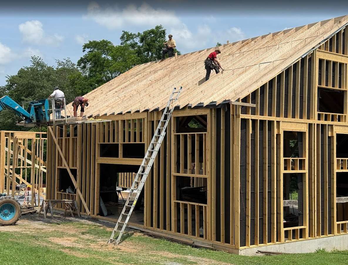 Reclaimed antique barn turned into luxury home