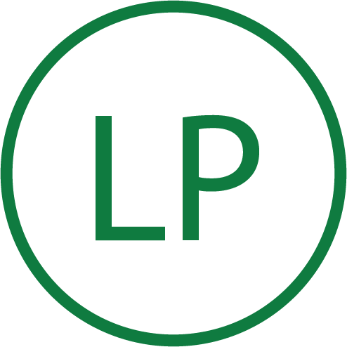 Schriftzug LP Icon